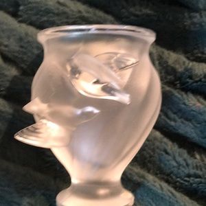 Cristal Lalique “Rosine” Two Doves